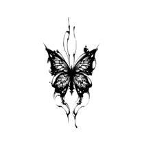 Adesivo De Tatuagem Temporária À Prova d'Água Em Forma De Borboleta, Semi-Permanente, Dura 15 Dias,