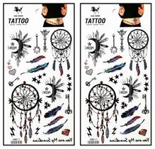Adesivo de tatuagem temporário Rareeasy Waterproof para mulheres Adesivo de tatuagem temporário Rareeasy Waterproof para mulheres