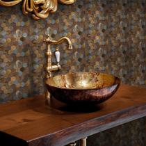 Adesivo de transferência de azulejos Alwayspon Brushed Silver 15x15cm x25