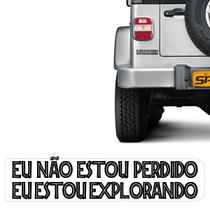 Adesivo De Trilha Eu Não Estou Perdido Eu Estou Explorando