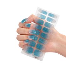 Adesivo de unha decorado para mãos manicure unhas inteiras esmalte - Nail Unhas