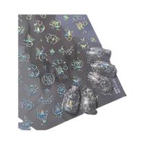 Adesivo De Unhas DIY De Luxo Com Efeito Bronzeado, Borboleta Dourada E Prateada, Flores, Estrelas, Adesivo De Unhas DIY De Luxo Com Efeito Bronzeado, Borboleta Dourada E Prateada, Flores, Estrelas,