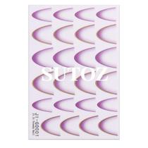 Adesivo de Unhas Ji-g0 para Nail Art Linha Francesa 3D Gradiente Azul Rosa Roxo Verde OEM Adesivo de Unhas Ji-g0 para Nail Art Linha Francesa 3D Gradiente Azul Rosa Roxo Verde OEM