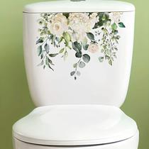 Adesivo De Vaso Sanitário Floral Mod15