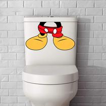 Adesivo de Vaso Sanitário Mickey Mod16 Adesivo de Vaso Sanitário Mickey Mod16