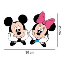Adesivo de Vaso Sanitário Minnie e Mickey Mod 1