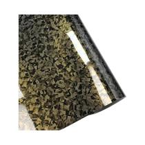 Adesivo De Vinil Camaleão De Fibra De Carbono Forjado, Liberação De Ar, Faça Você Mesmo, Envoltório