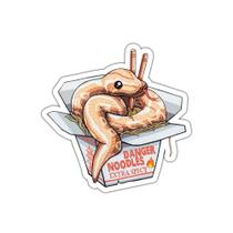 Adesivo de Vinil Engraçado Danger Noodle Extra Apimentado Adesivo de Vinil Engraçado Danger Noodle Extra Apimentado