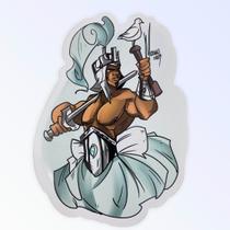 Adesivo de vinil impermeável Oxaguiã 10 x 13 cm