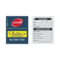 Adesivo de vinil para Troca de óleo Personalizados 4x5cm Adesivo de vinil para Troca de óleo Personalizados 4x5cm