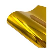 Adesivo De Vinil Permanente Dourado Cromado 30x25cm 100cm Adesivo Para Decoração De Letras De Janela
