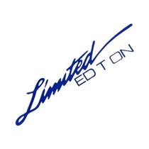 Adesivo De Vinil Refletivo a Laser Edição Limitada Para Moto, Decalque Para Janela De Carro,