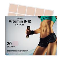 Adesivo de vitamina B12 VitaPatch Energy Plus 30 adesivos Adesivo de vitamina B12 VitaPatch Energy Plus 30 adesivos