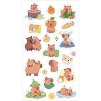 Adesivo Dec Trasnp Capy Club C/6 Folhas 394858 Tilibra Adesivo Dec Trasnp Capy Club C/6 Folhas 394858 Tilibra