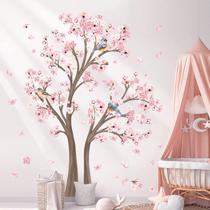 Adesivo Decalmile Árvore de Flor de Cerejeira Rosa 151cm Altura Adesivo Decalmile Árvore de Flor de Cerejeira Rosa 151cm Altura