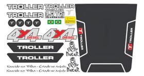 Adesivo Decalx compatível Troller Capô/Soleira 06-08
