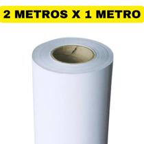 Adesivo Decor Branco Brilho envelopamento de mesa , armário , rack .