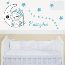 Adesivo Decoração De Meninos Ursinho Gorrinho Adesivo Decoração De Meninos Ursinho Gorrinho