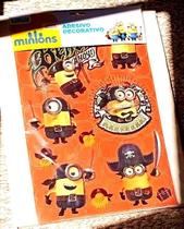 adesivo decorativo 3D do minions meu malvado favorito 2 cartelas adesivo decorativo 3D do minions meu malvado favorito 2 cartelas