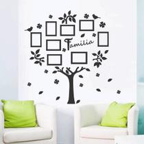 Adesivo Decorativo Árvore Genealógica Família Porta Retrato - Papel E Parede