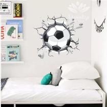Adesivo Decorativo Bola De Futebol Parede Grande