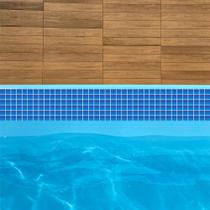 Adesivo Decorativo Borda Piscina Degradê 100cmx15cm 20und