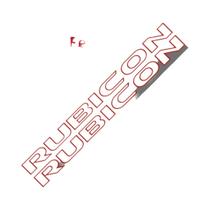 Adesivo Decorativo Colorido para Capô de Carro Rubicon - Decalque de Vinil para Exterior