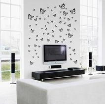 Adesivo Decorativo de Borboleta Kit com 68 de diversos tamanho para carro parede vidro Adesivo Decorativo de Borboleta Kit com 68 de diversos tamanho para carro parede vidro