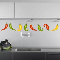 Adesivo Decorativo de Cozinha - Pimentas - 204czm