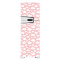 Adesivo Decorativo de Geladeira - Nuvens Baby Rosa - 167gel