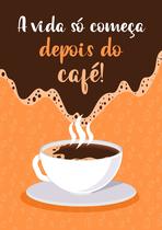Adesivo Decorativo de Parede Frase Depois de um Café Adesivo Decorativo de Parede Frase Depois de um Café