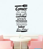 Adesivo Decorativo de Parede Frase e palavras motivacional Não se Acostume