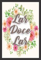 Adesivo Decorativo de Parede Frase Lar Doce Lar Adesivo Decorativo de Parede Frase Lar Doce Lar