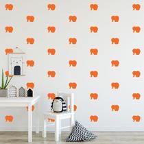 Adesivo Decorativo de Parede - Kit Com 35 Elefante - 040kaa09