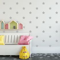 Adesivo Decorativo de Parede - Kit Com 45 Estrelas - 005kae07