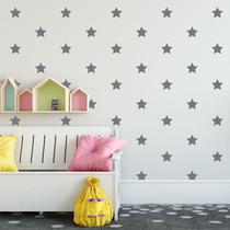 Adesivo Decorativo de Parede - Kit Com 45 Estrelas - 005kae08