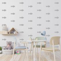 Adesivo Decorativo de Parede - Kit Com 55 Peixes - 019kaa07