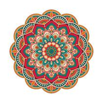 Adesivo Decorativo de Parede - Mandala com 60cm - Sala - 008ir - Allodi
