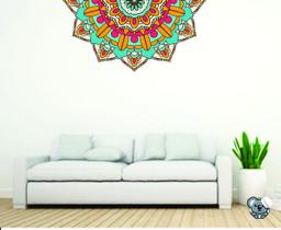 Adesivo Decorativo De Parede Mandala Sala E Quarto 1,10X55Cm - Colakoala Adesivos