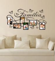 Adesivo Decorativo de Parede Para colocar Foto e Retrato Família Sala Quarto