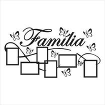 Adesivo Decorativo De Parede Porta Retrato Família - Pimenta Criativa