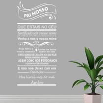 Adesivo Decorativo De Parede Quarto Sala Oração Pai Nosso