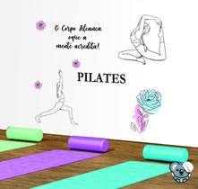 Adesivo Decorativo de Parede Studio Pilates e Yoga Adesivo Decorativo de Parede Studio Pilates e Yoga
