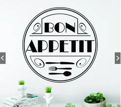 Adesivo Decorativo De Parede Talheres Cozinha Bon Appetit Adesivo Decorativo De Parede Talheres Cozinha Bon Appetit