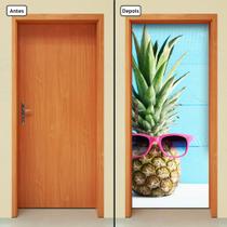Adesivo Decorativo de Porta - Abacaxi - 1239cnpt