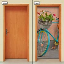 Adesivo Decorativo de Porta - Bicicleta - 963cnpt