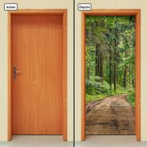 Adesivo Decorativo de Porta - Caminho - Natureza - 1257cnpt Adesivo Decorativo de Porta - Caminho - Natureza - 1257cnpt