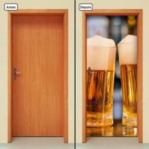 Adesivo Decorativo de Porta - Cerveja - 1285cnpt