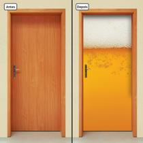 Adesivo Decorativo de Porta - Cerveja - 527cnpt - Allodi