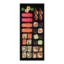 Adesivo Decorativo De Porta - Comida Japonesa - 2212cnpt